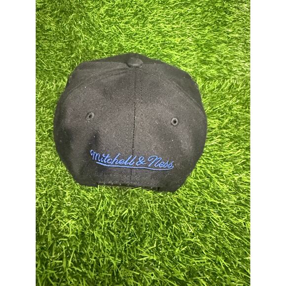 Mitchell & Ness Golden State Warriors Snapback Black Blue NBA Hardwood - Picture 3 of 7